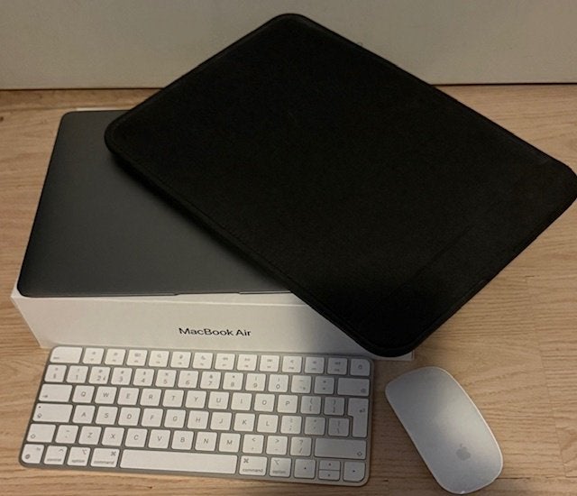 Apple MacBook Air 13" M1 (8GB / 256GB SSD) Space Gray – Zgan, Computers en Software, 256 GB, 2 tot 3 Ghz, Qwerty, 8 GB