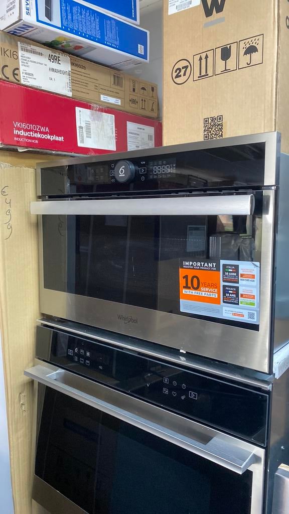 Inbouw combi-magnetron Whirlpool wmd44mx, Ophalen of Verzenden, Zo goed als nieuw