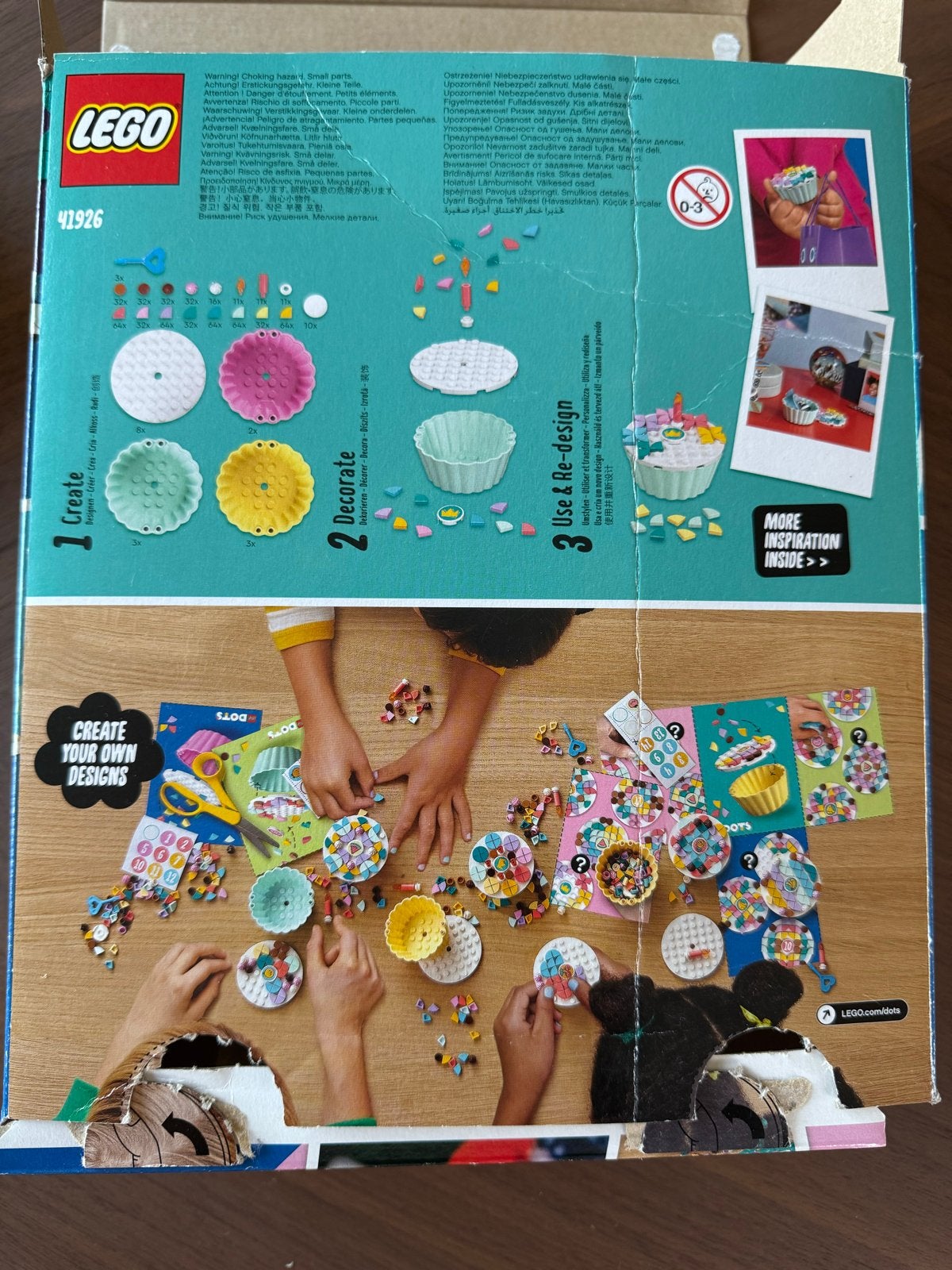 Lego Dots 41926 Creative Party Kit - Compleet met doos, Ophalen of Verzenden, Gebruikt