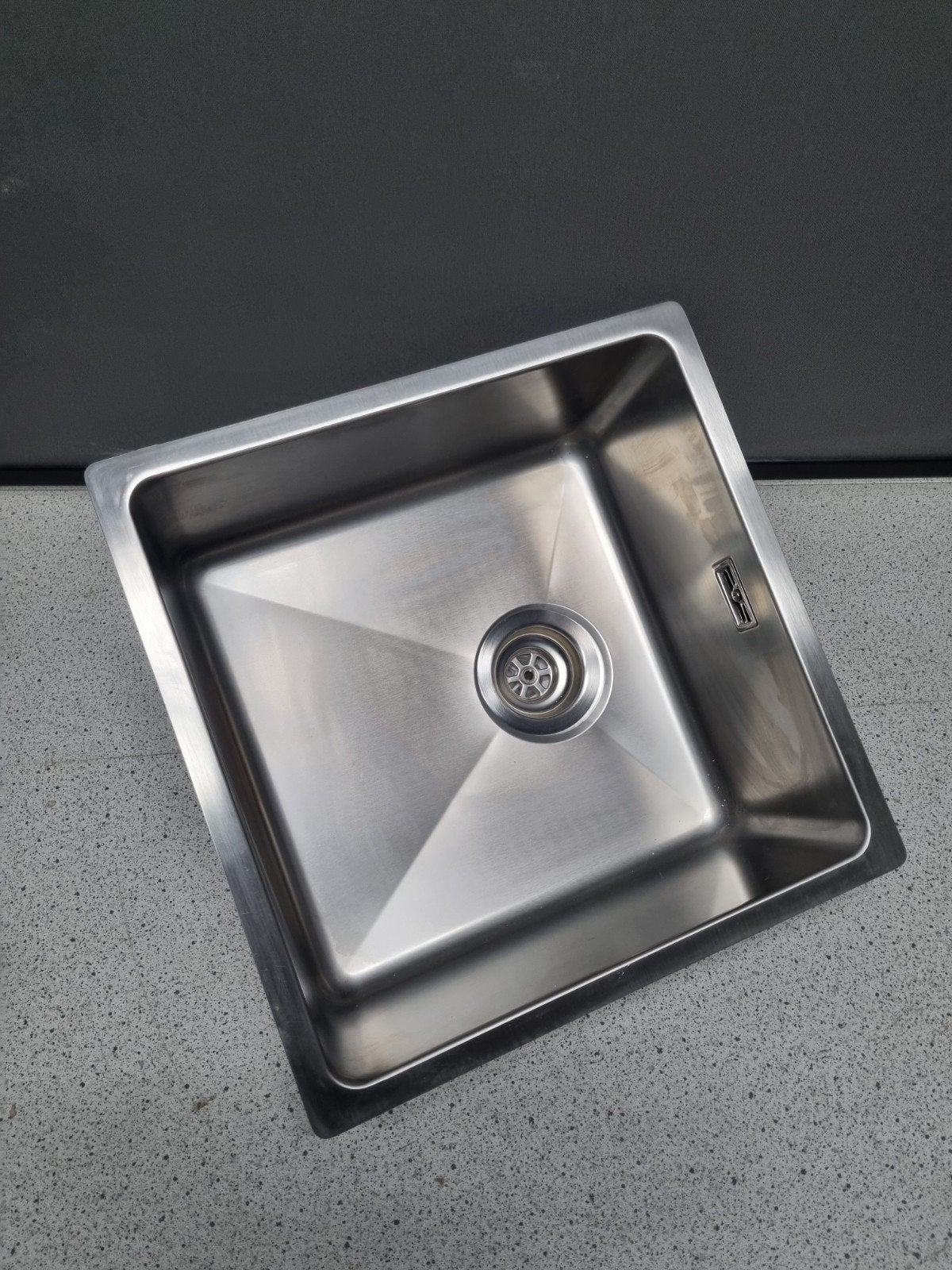 rvs opbouw spoelbak 44 x 44 x 20 cm, Huis en Inrichting, Ophalen, Minder dan 50 cm, Nieuw, Minder dan 25 cm