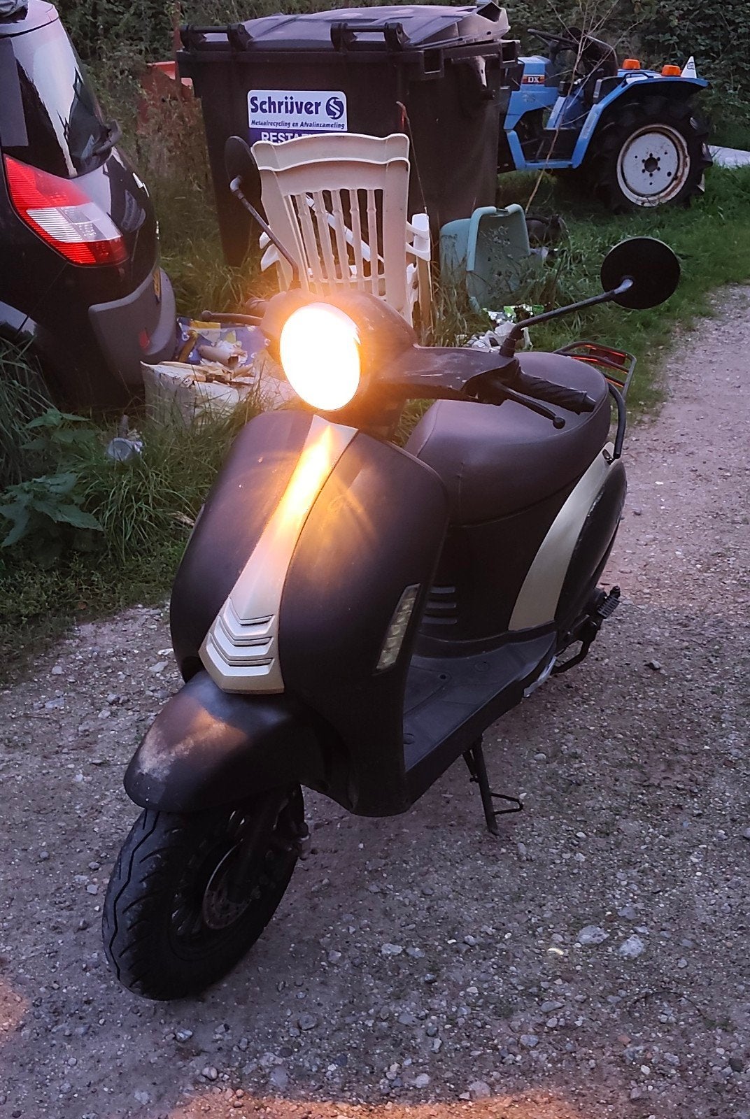 GerRay XL Scooter - Loopt en rijdt goed, 4800km, Fietsen en Brommers, Gebruikt, Benzine, Ophalen, Overige merken