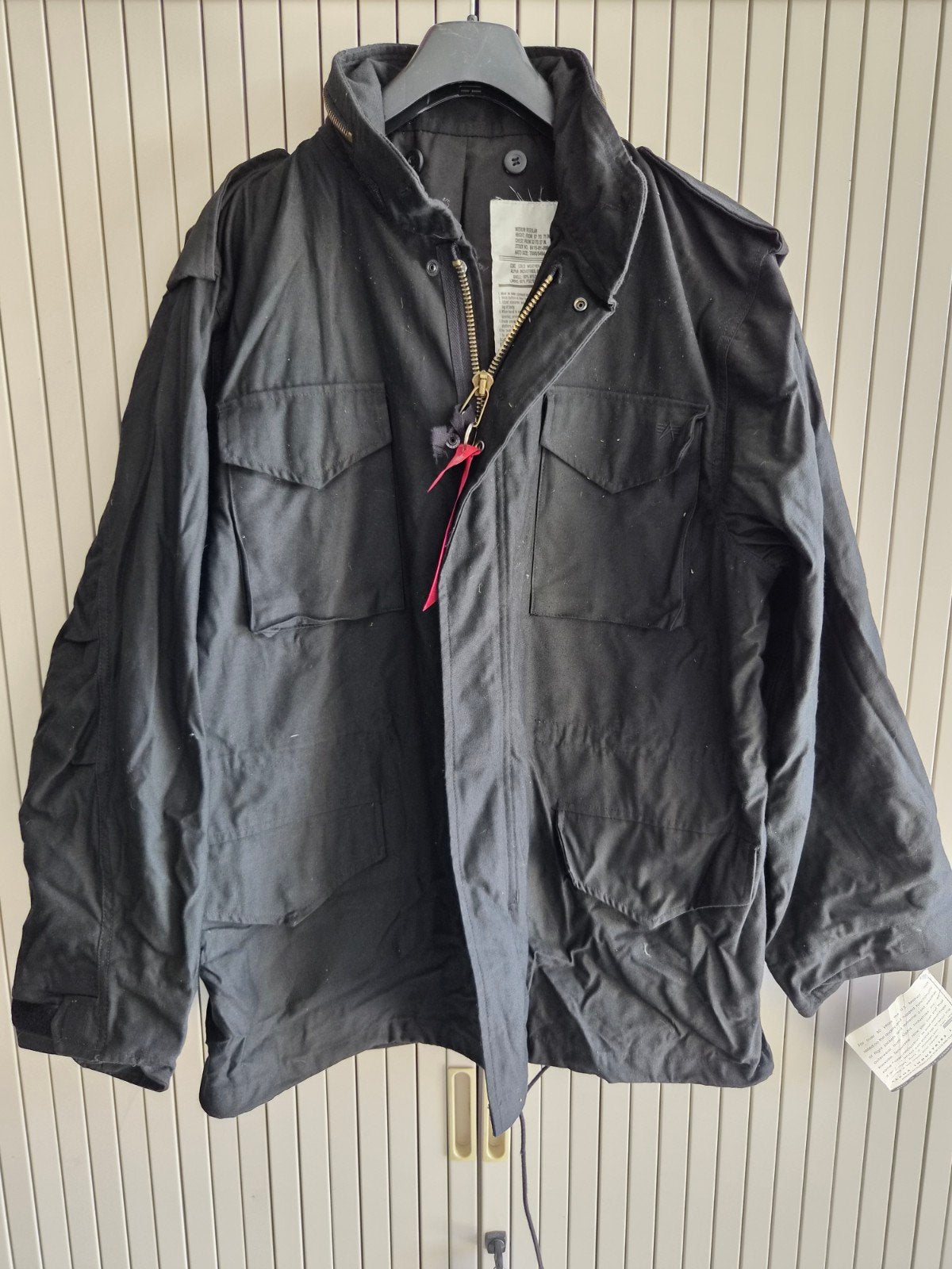 M65 parka zwart, Ophalen, Landmacht, Nederland, Kleding of Schoenen