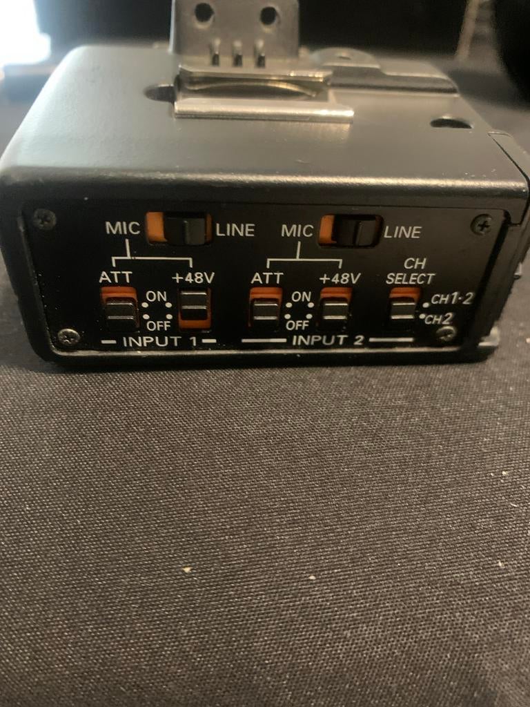Panasonic AG-MYA30G microfoon adapter, Ophalen of Verzenden, Gebruikt, Overige typen