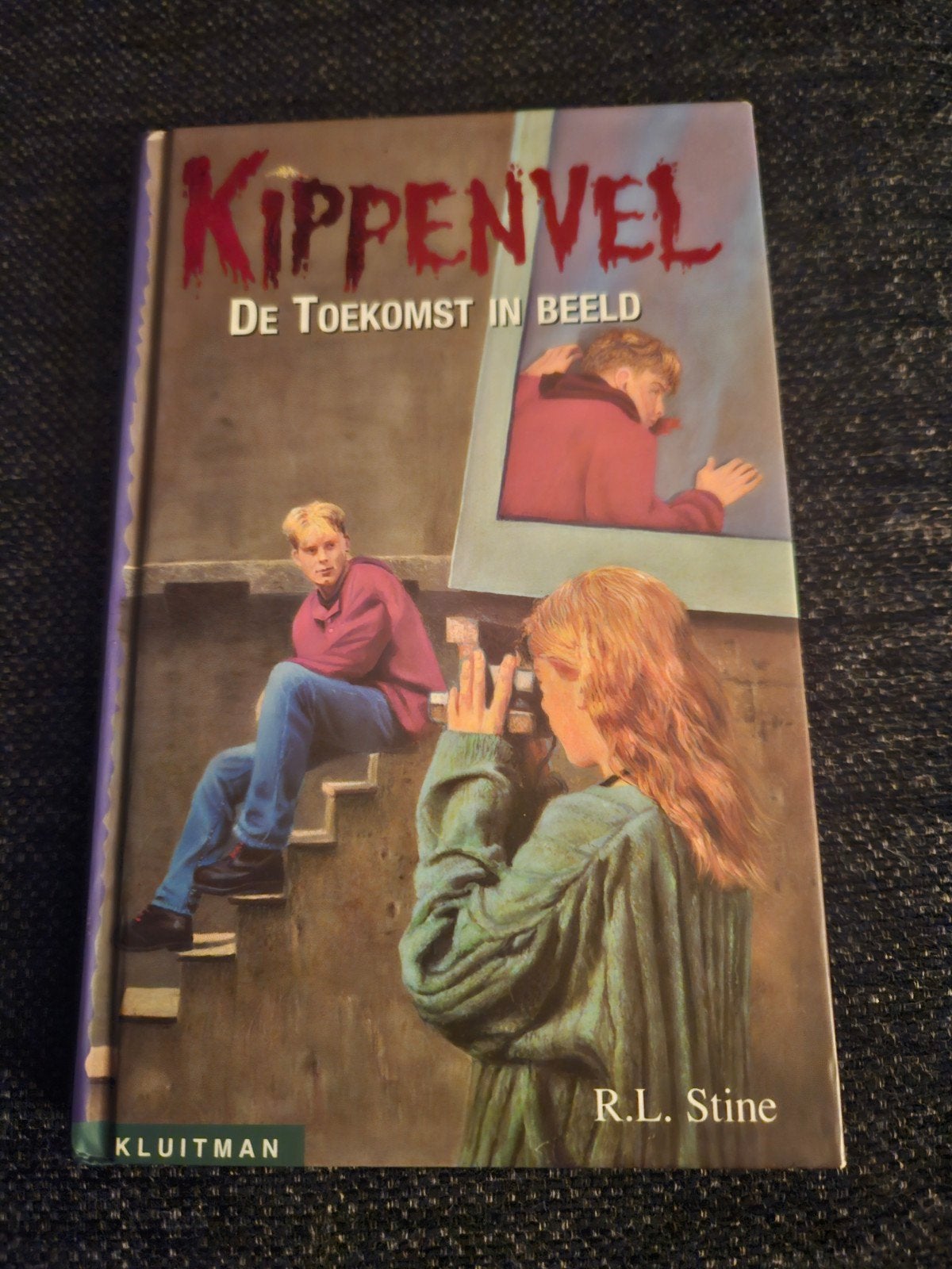 R.L. Stine - De toekomst in beeld, Ophalen of Verzenden, Zo goed als nieuw, R.L. Stine