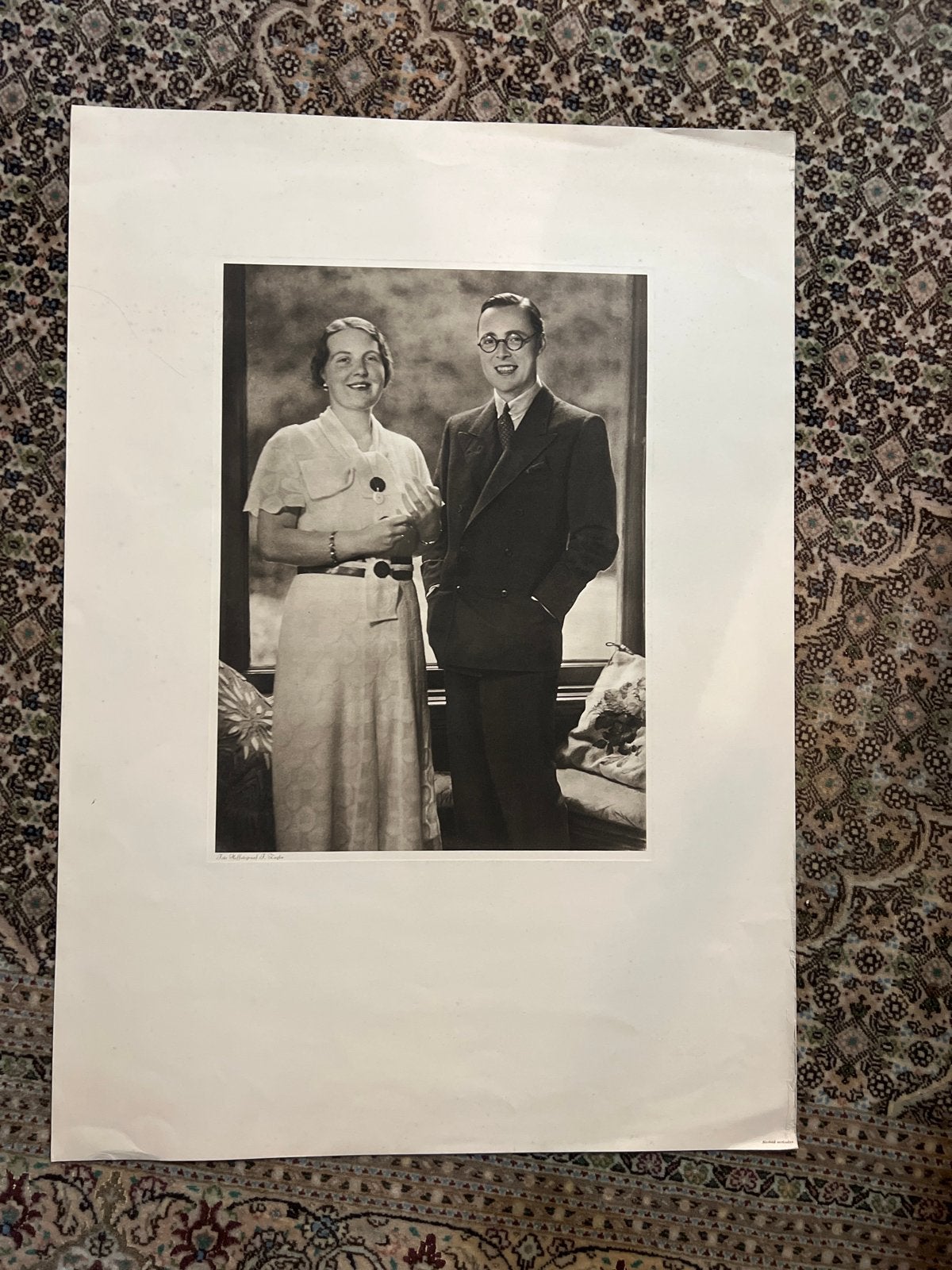 Zeldzame foto van Koningin Juliana en Prins Bernhard, Ophalen of Verzenden