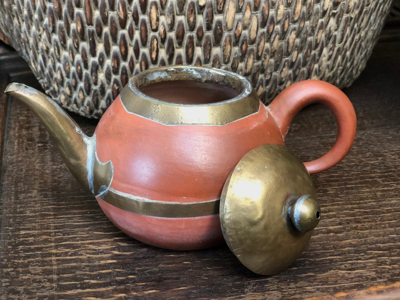 Klein Chinees trekpotje theepotje Zisha Yixing, Ophalen of Verzenden