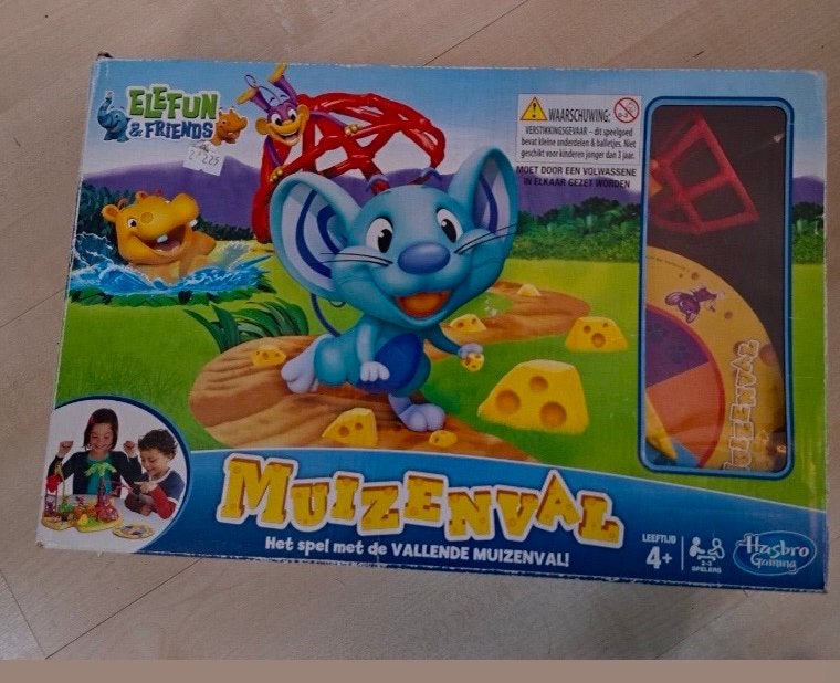 Elefun & Friends Muizenval Spel van Hasbro teab, Hobby en Vrije tijd, Drie of vier spelers, Ophalen of Verzenden, Gebruikt