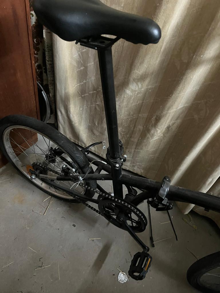 B'Twin vouwfiets, ideaal voor woon-werkverkeer, Fietsen en Brommers, Fietsen | Vouwfietsen, Overige merken, 20 inch of meer, Gebruikt