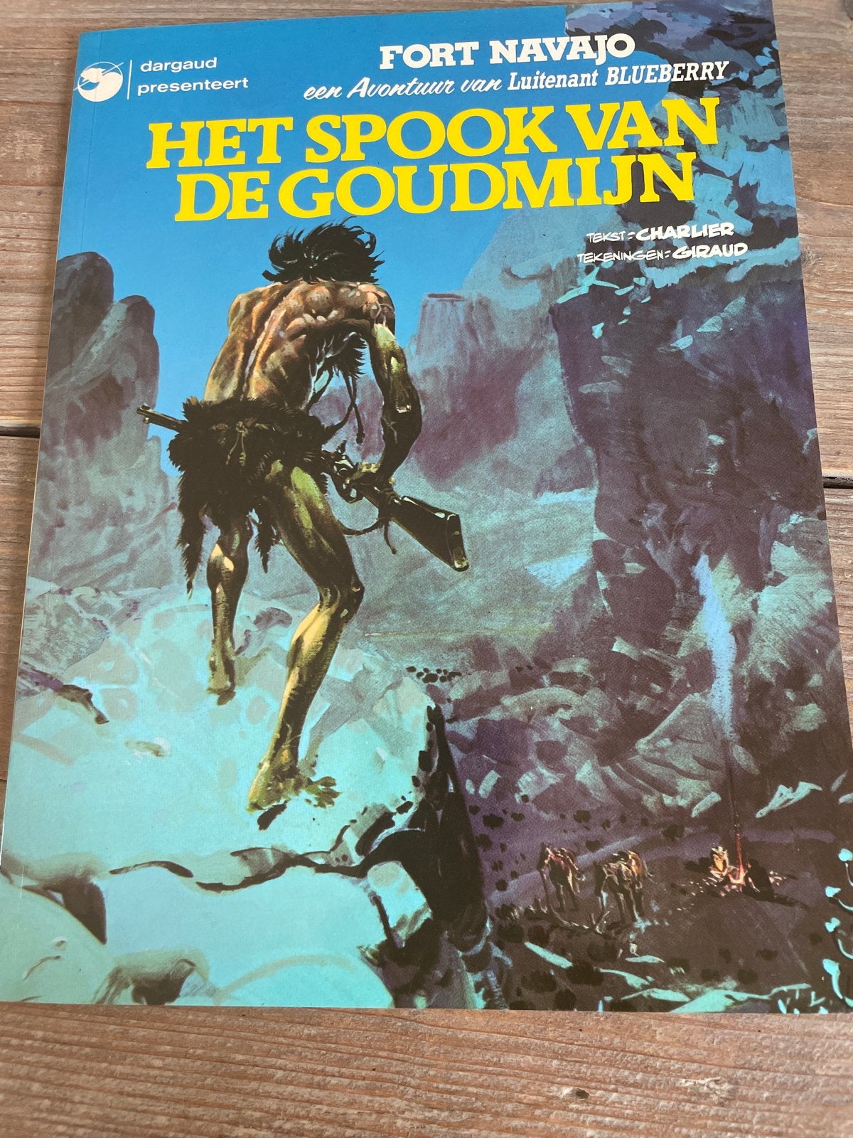 Fort Navajo: Het Spook van de Goudmijn - Luitenant Blueberry, Boeken, Stripboeken, Eén stripboek, Ophalen of Verzenden, Gelezen