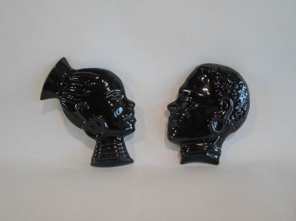 Wand Masker Afrikanen Zwart Set, Ophalen of Verzenden, Huis en Inrichting