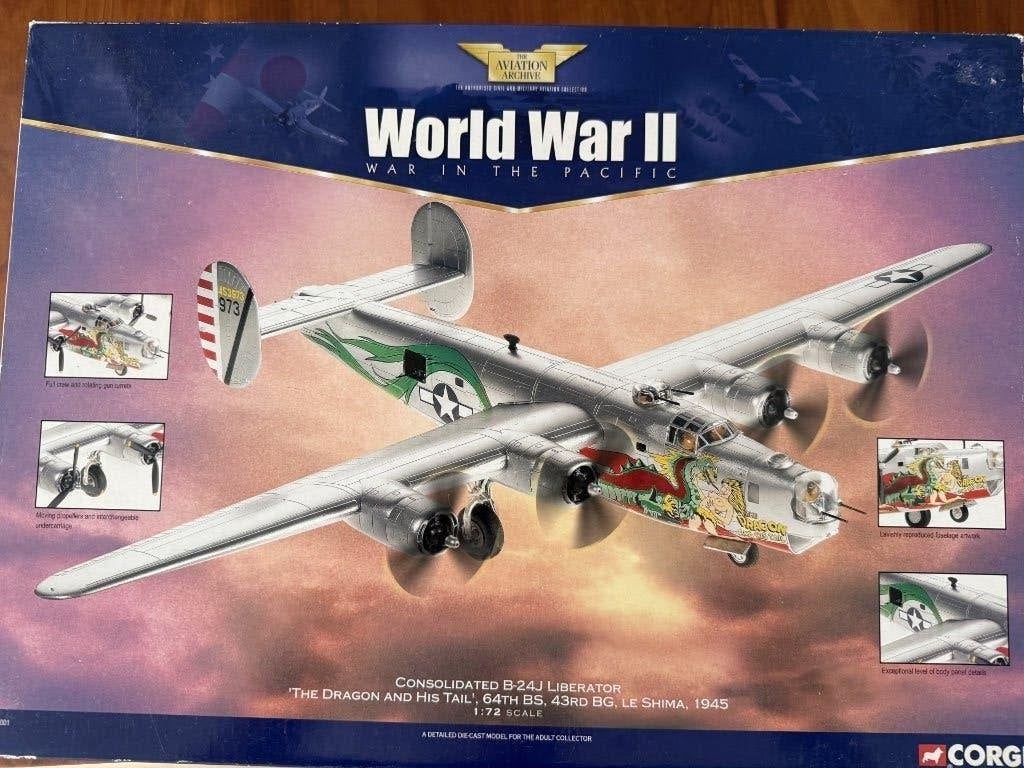 WW2  B24 Bommenwerper Liberator, Ophalen of Verzenden, Luchtmacht, Azië, Overige typen