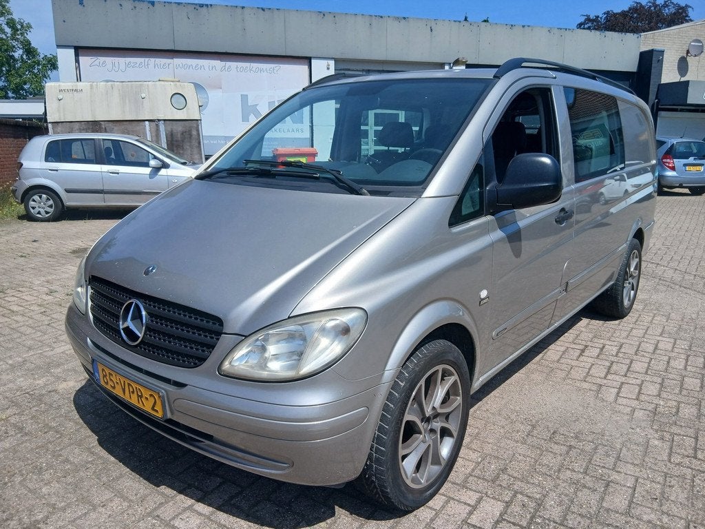 Mercedes-Benz Vito 109 CDI 320 Lang DC AMIGO LUXE / AIRCO, Auto's, Gebruikt, Bedrijf, Grijs, 6 stoelen
