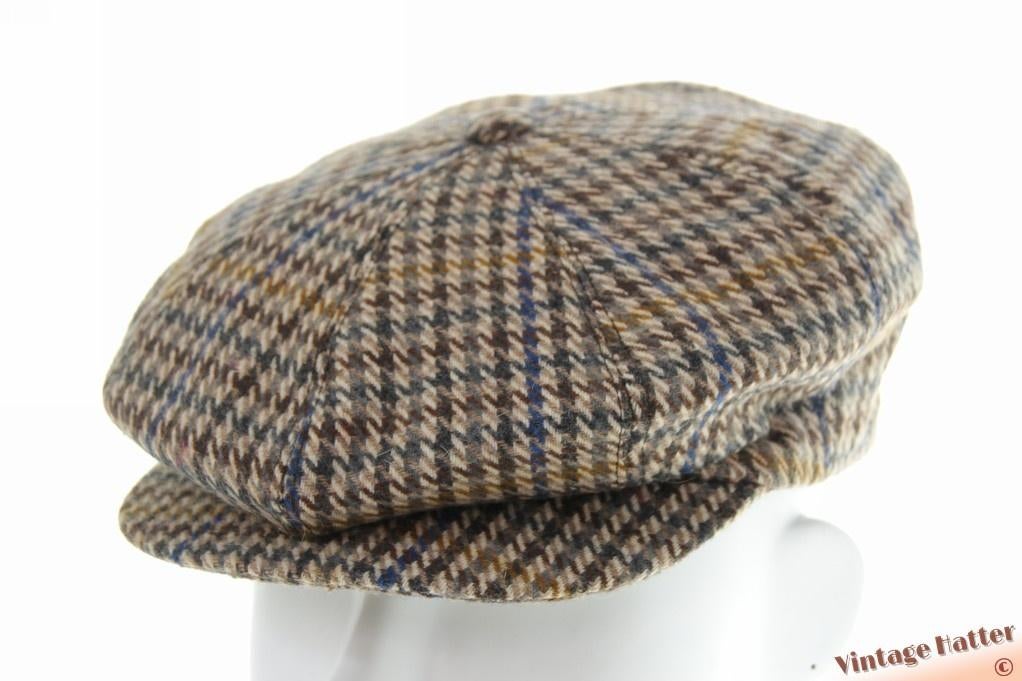 Vintage Paperboy pet Borsalino beige bruinig grijs wol 55 =S, Kleding | Heren, Hoeden en Petten, Borsalino, Ophalen of Verzenden