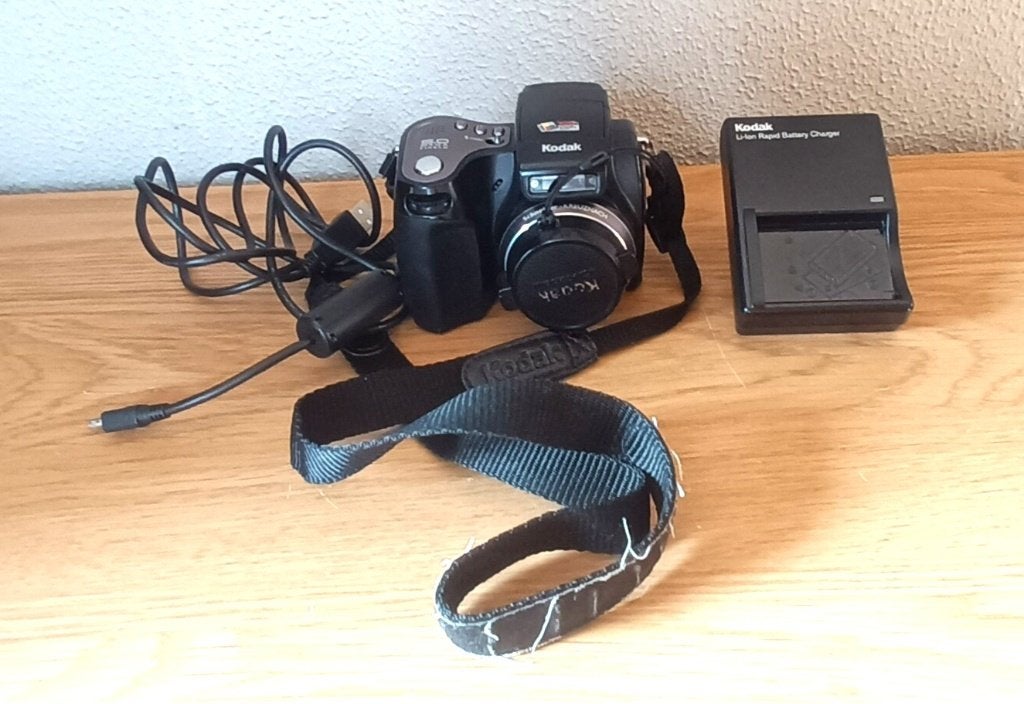 Kodak DX7590 Easy Share compleet met accessoires, Ingebouwde flitser, Gebruikt, Ophalen of Verzenden, Kodak