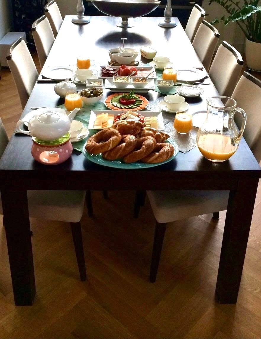 Gratis af te halen - Grote eettafel 100x240cm - gedemonteerd, Ophalen, Gebruikt, 100 tot 150 cm, 200 cm of meer