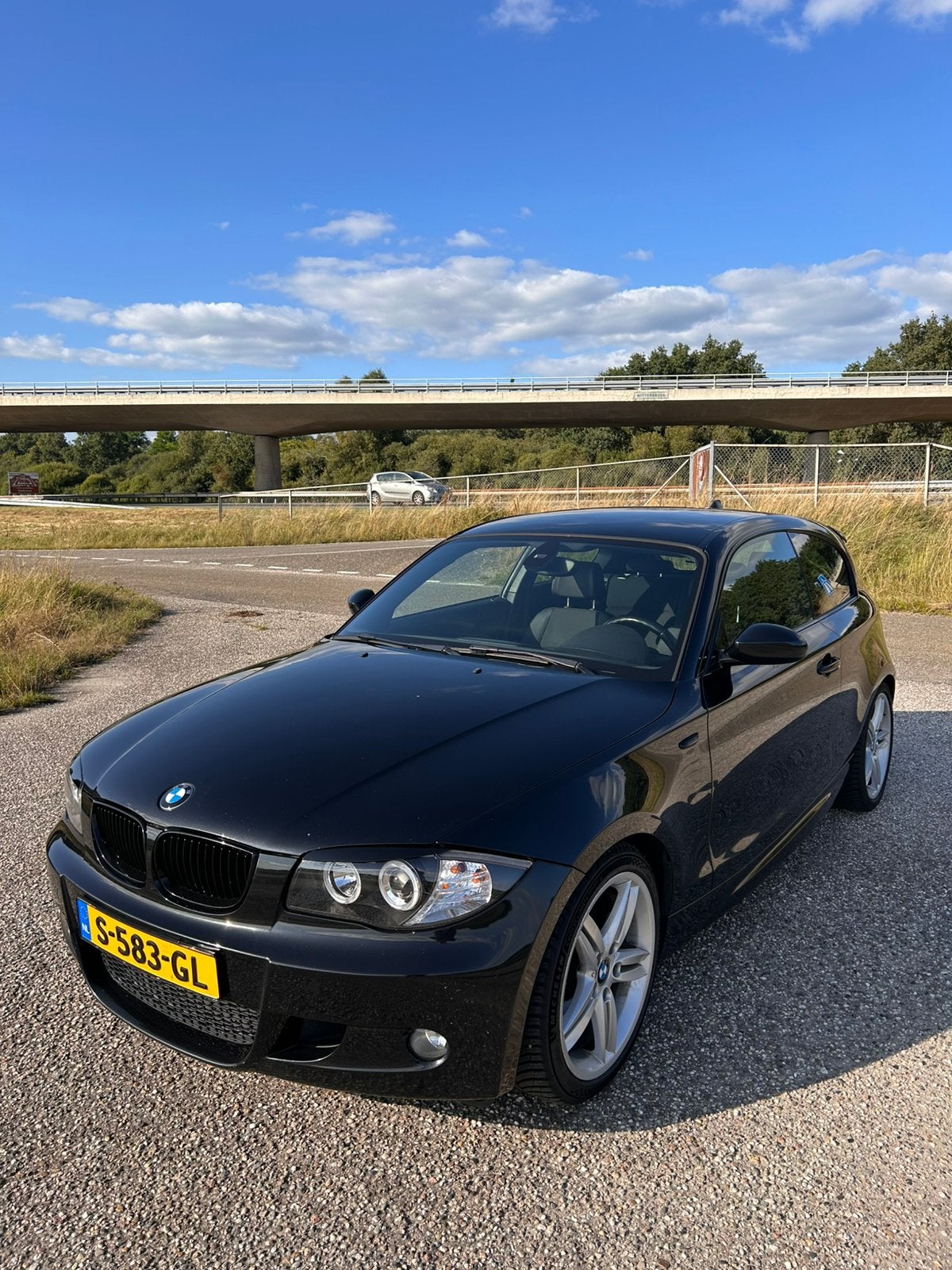 BMW 1-Serie 2.0 118I 3DR 2008 Zwart, Auto's, 1-Serie, Achterwielaandrijving, 1995 cc, 4 stoelen