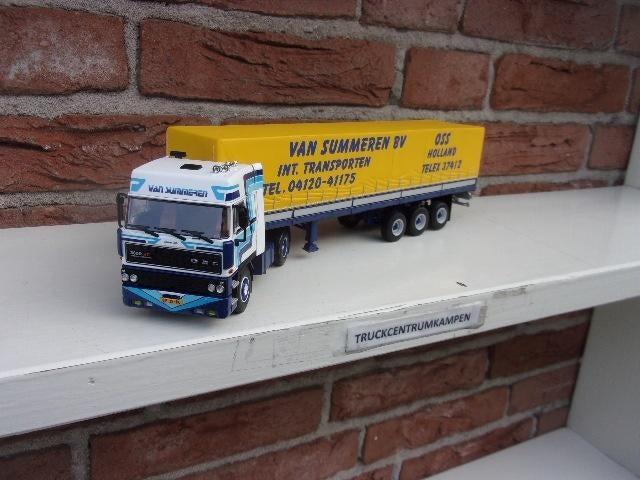 WSI  Daf  3600  Space  Cab  van  van  Summeren., Hobby en Vrije tijd, Modelauto's | 1:50, Ophalen of Verzenden, Nieuw, Bus of Vrachtwagen