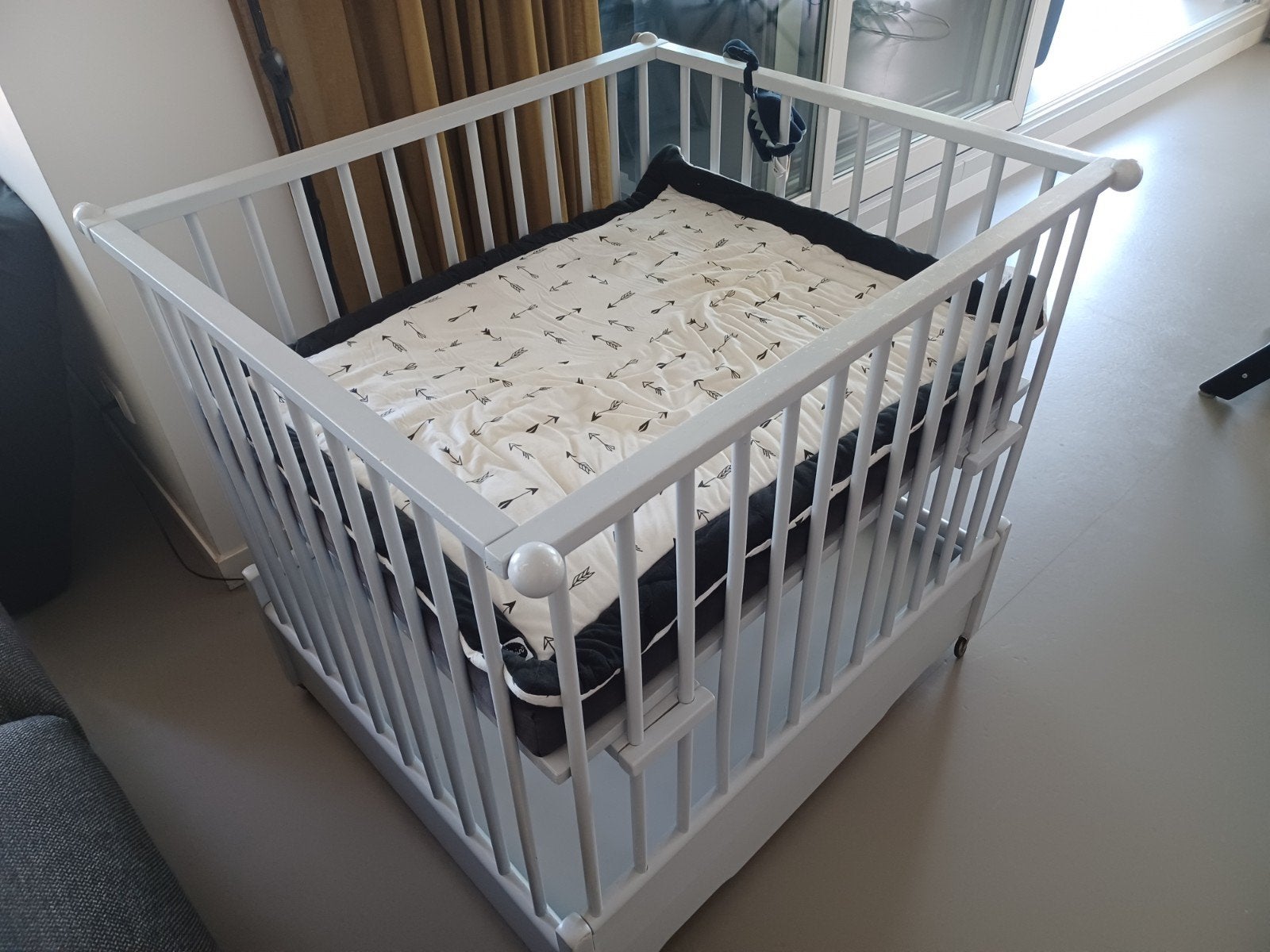 Baby Box, Ophalen, Gebruikt, In hoogte verstelbaar