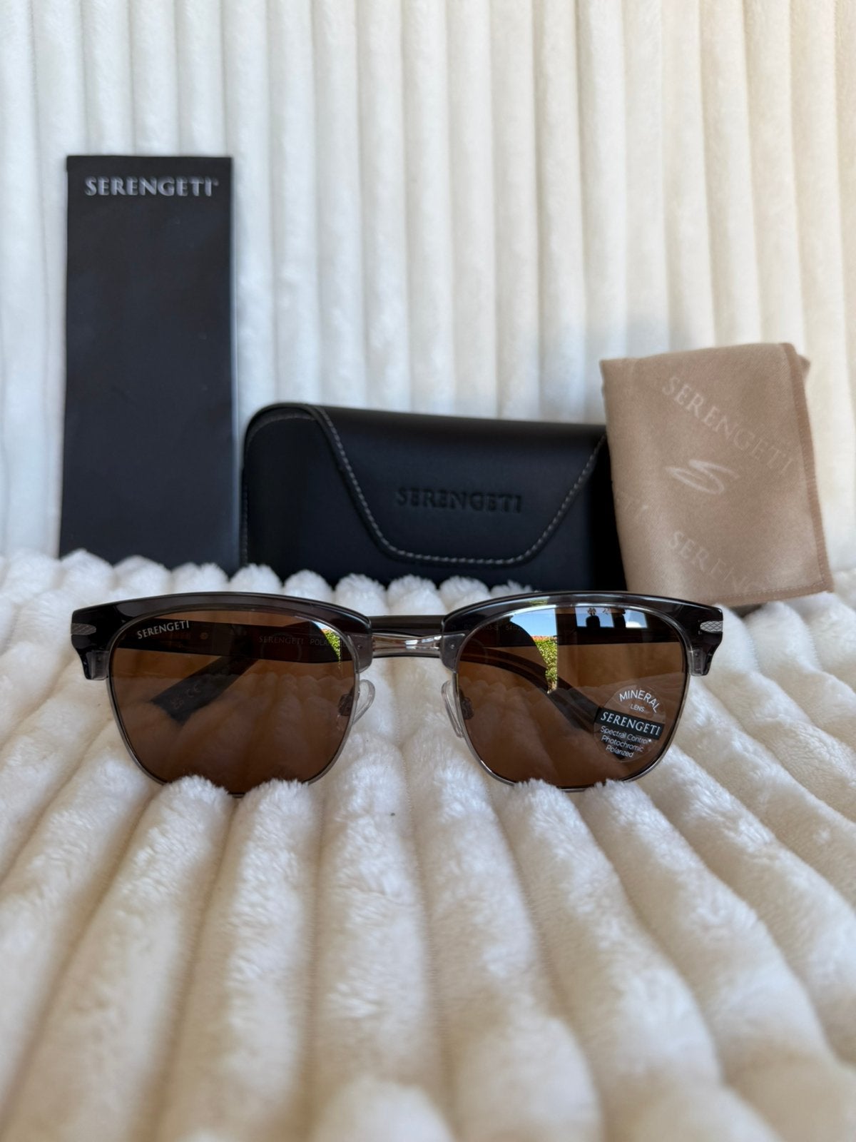Serengeti Ryan SS746003 incl garantie en btw-factuur, Zonnebril, Verzenden, Nieuw, Nvt