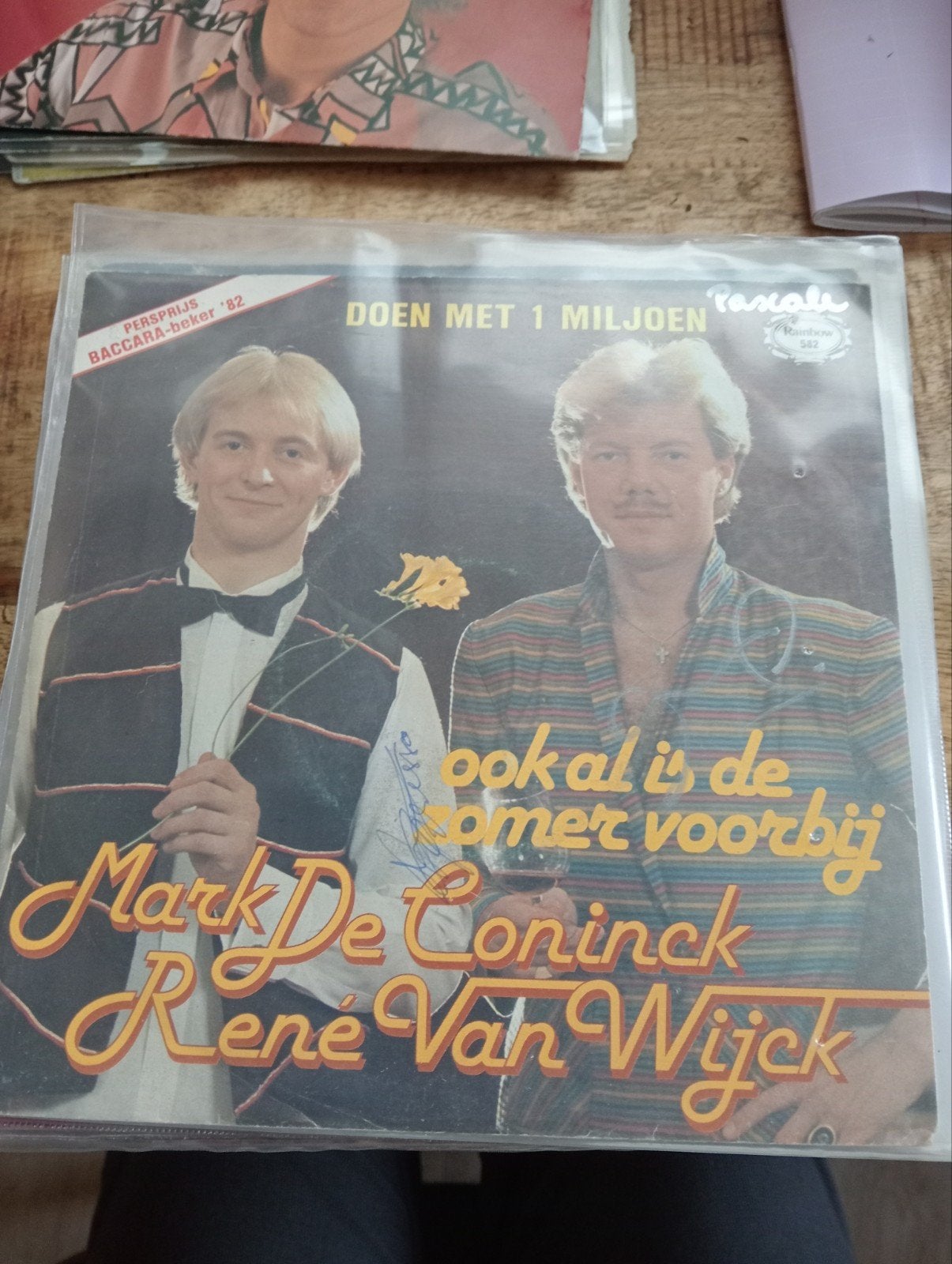 mark de coninck & rene van Wijck - ook al is de zomer voorbi, Ophalen of Verzenden, Zo goed als nieuw, Nederlandstalig