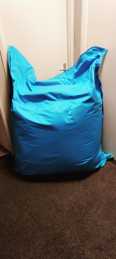 XXL Zitzak, Huis en Inrichting, Zitzakken, Zo goed als nieuw, Zitzak, Blauw, Ophalen