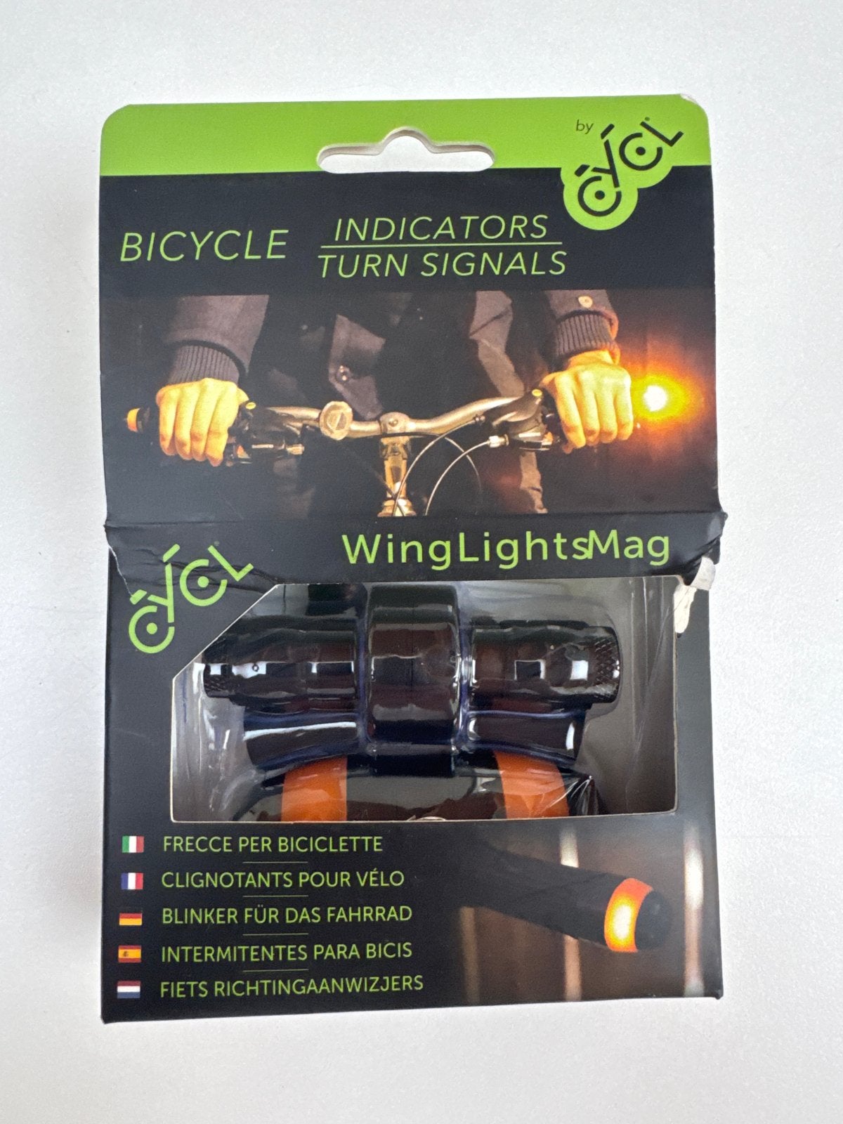 CYQL WingLightsMag Fiets Richtingaanwijzers, Ophalen, Waterbestendig, Nieuw, Batterij