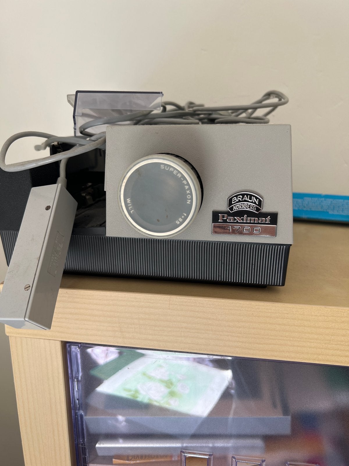 Braun Nurnberg Paximat 1700 diaprojector in goede staat, Ophalen of Verzenden, Zo goed als nieuw