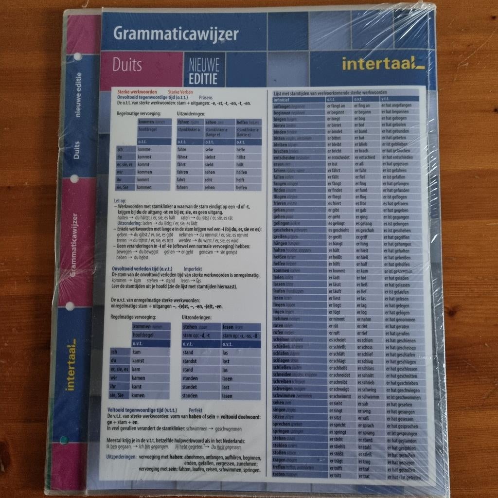 Grammaticawijzer Duits - Nieuwe Editie (Intertaal), Ophalen of Verzenden, Nieuw, Overige niveaus, Intertaal