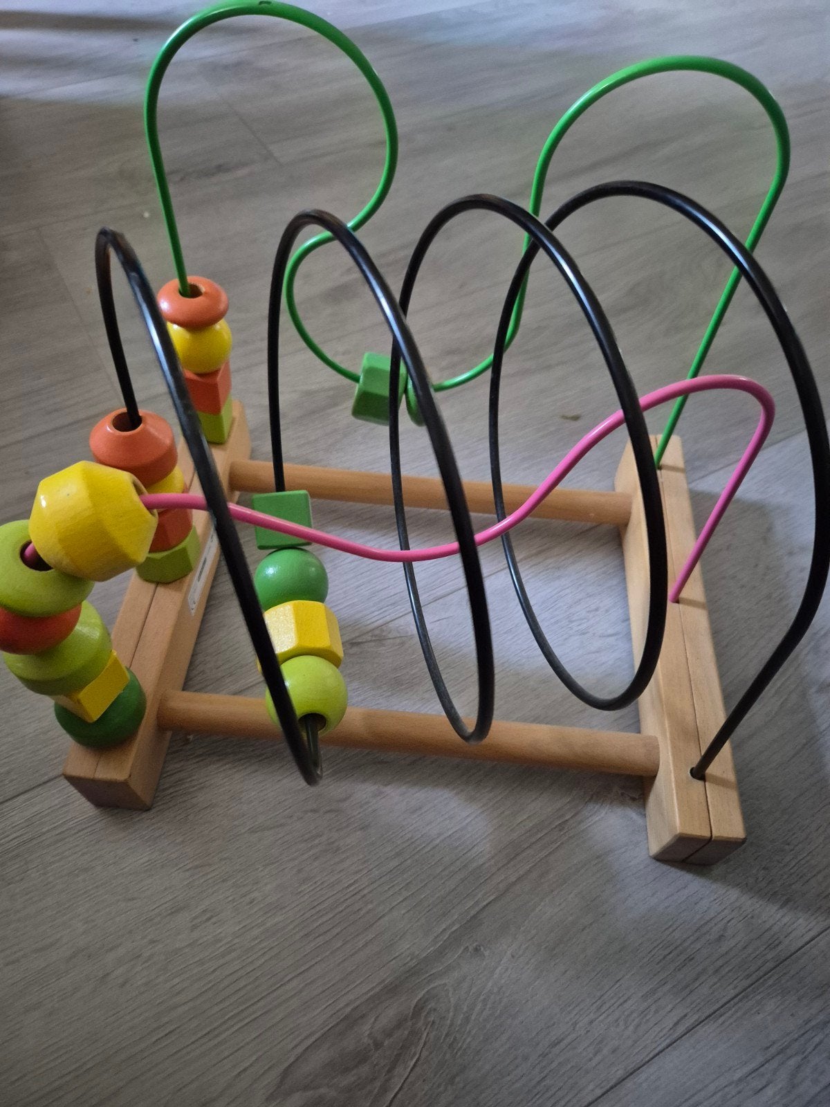 IKEA MULA kralenframe - Houten kralen spiraal, Ophalen, Gebruikt, Overige typen