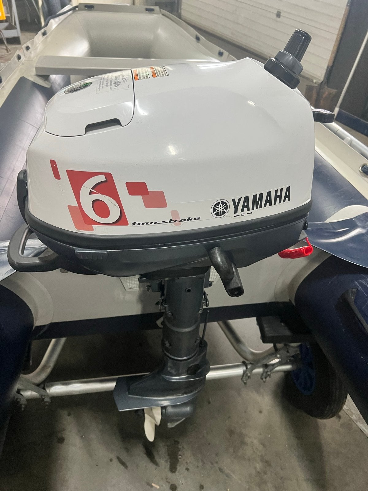 Yamaha 6 pk kortstaart buitenboordmotor - Goede staat, Ophalen, Gebruikt, 5 tot 10 pk, Viertaktmotor