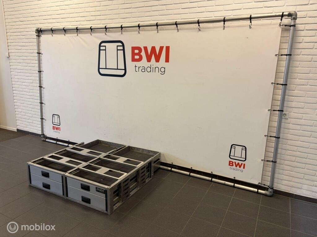 Aluca dubbele bodem / bedrijfswageninrichting / ladekast, Ophalen of Verzenden