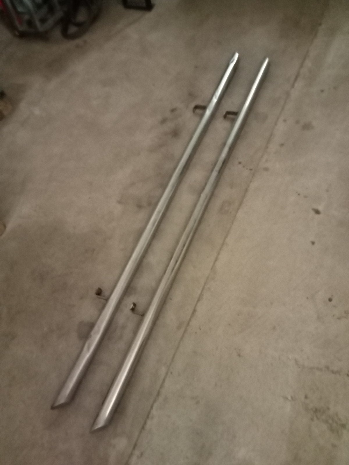 Volkswagen caddy side bars chrome, Ophalen, Gebruikt