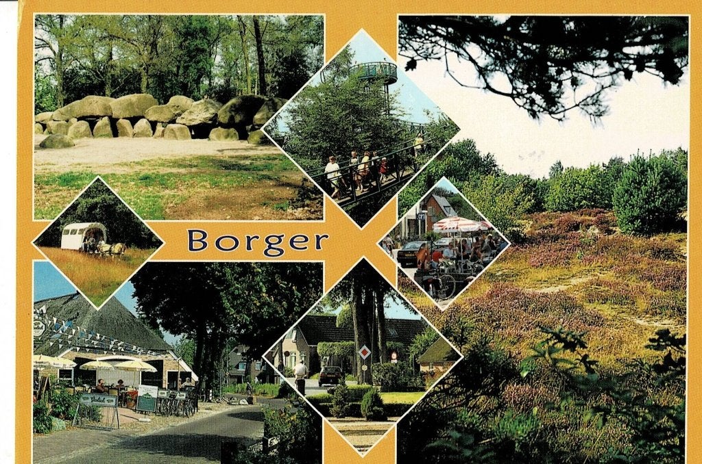 Borger, Ophalen of Verzenden, Gelopen, Drenthe