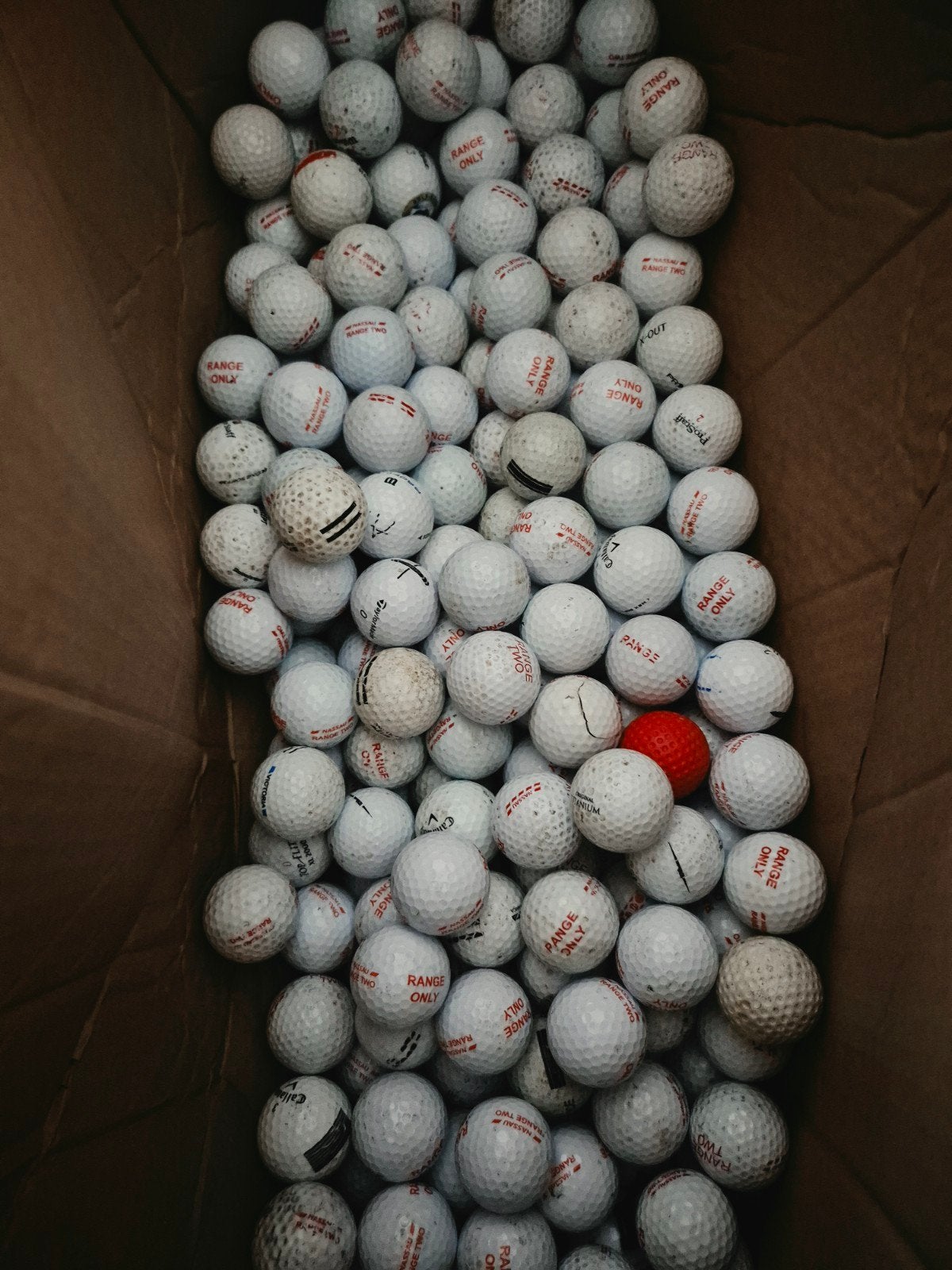200+ range golfballen, Ophalen, Gebruikt, Bal(len)
