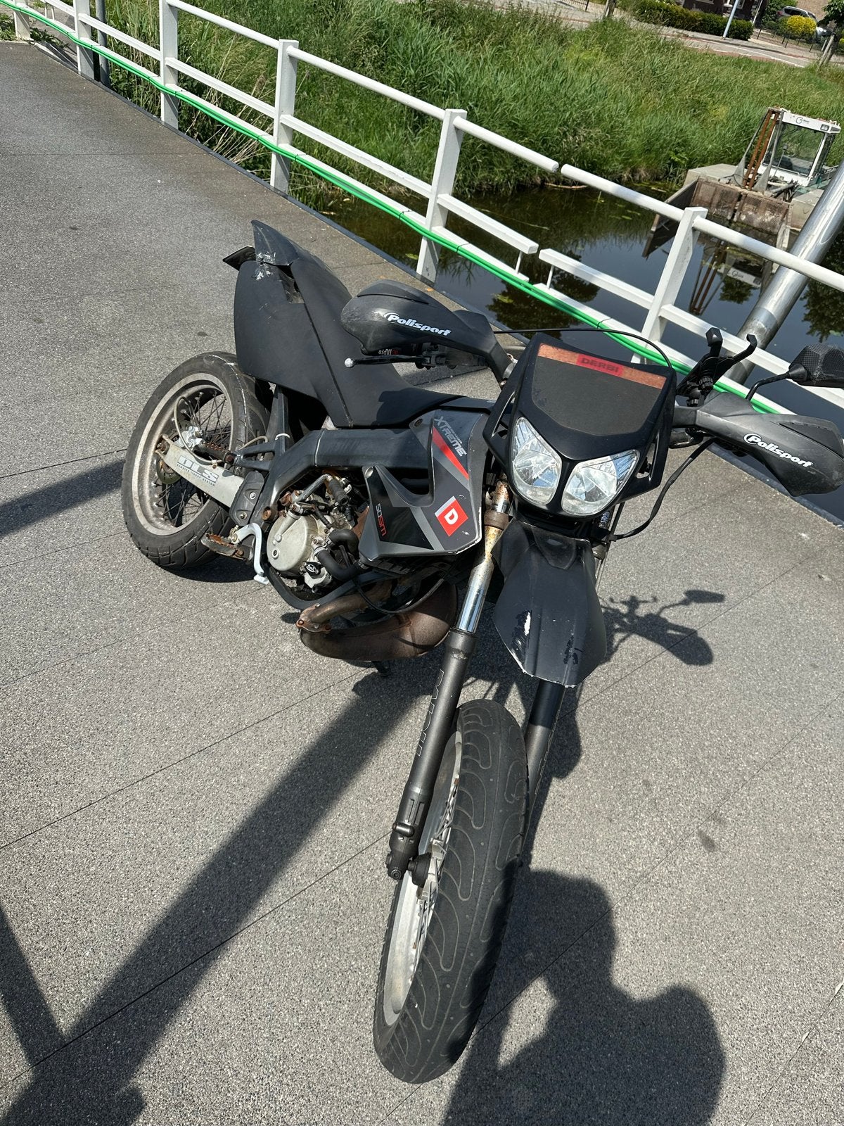 Derbi Senda X-Treme SM - Zwart, Ophalen, Gebruikt, Maximaal 45 km/u