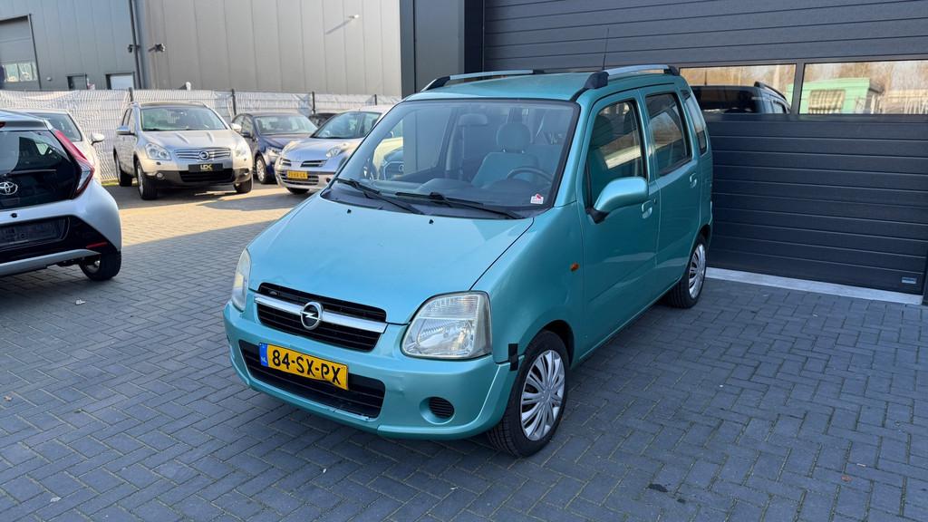 Opel Agila 1.2-16V Flexx cool Airco|APK 02-12-2026, Auto's, Voorwielaandrijving, 4 cilinders, 1229 cc, Origineel Nederlands