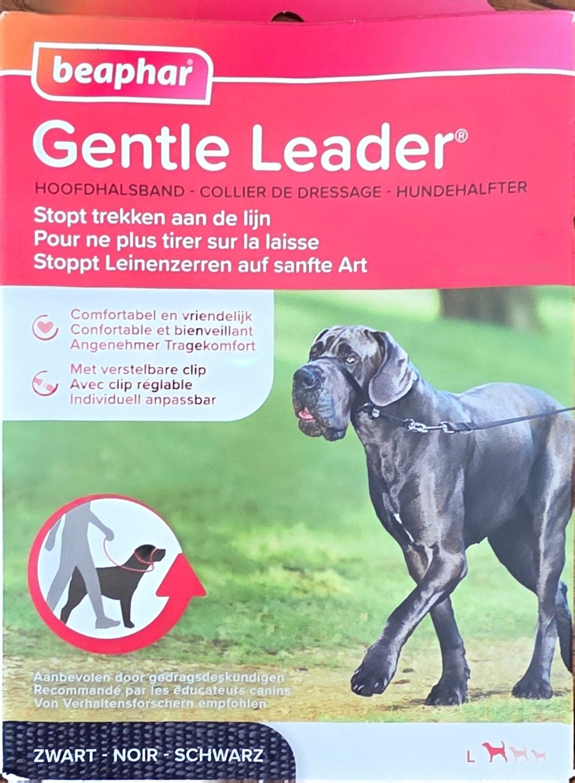 Beaphar Gentle Leader maat L, Overige merken, Ophalen of Verzenden, Nieuw