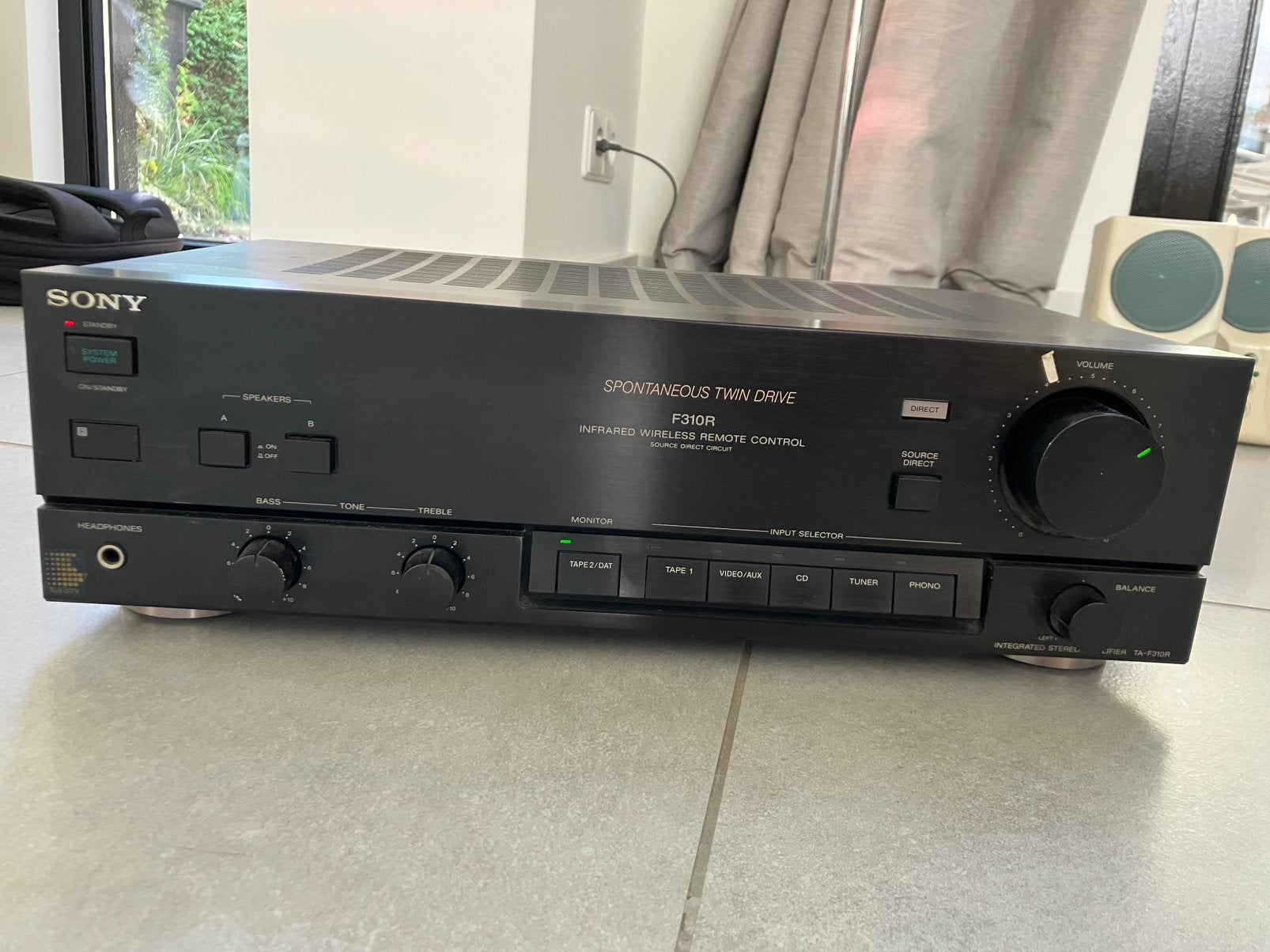 Sony TA-F310R Stereo Versterker Vintage HiFi - Werkend, Ophalen, Gebruikt, 60 tot 120 watt, Sony