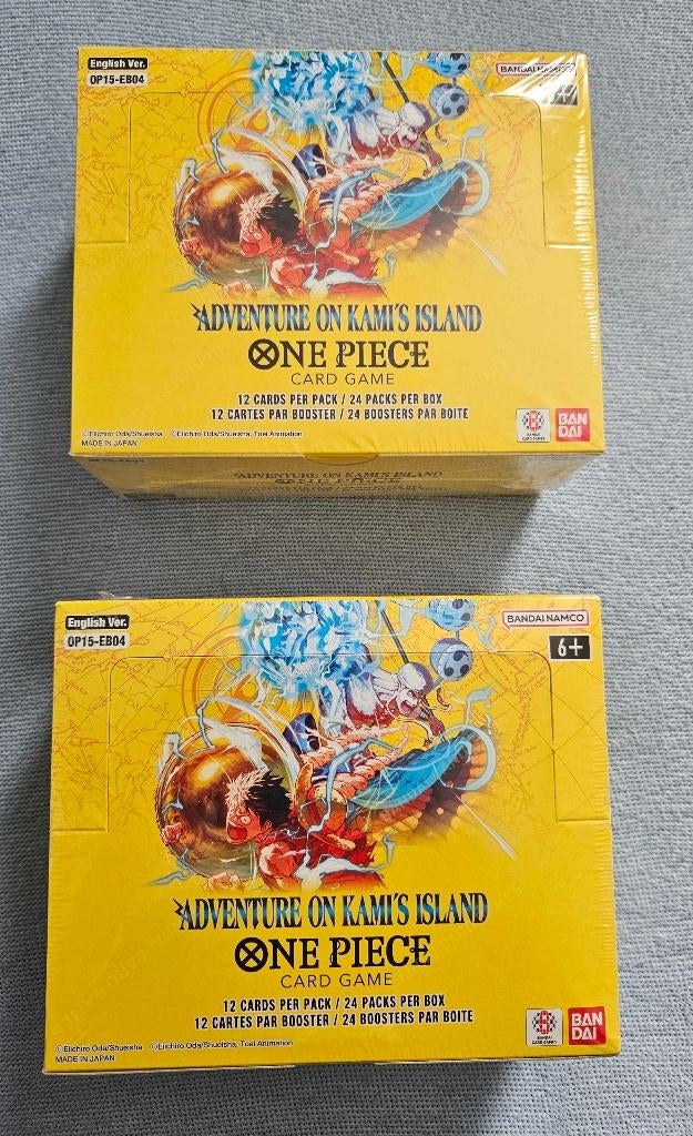 One Piece OP15 - Adventure on Kami’s Island Booster Box, Ophalen, Nieuw, Boosterbox, Foil