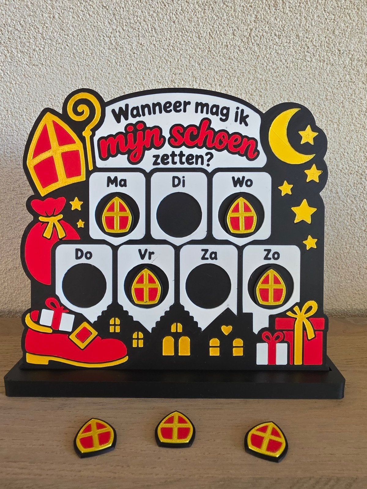 Sinterklaas Schoenzetkalender, Ophalen of Verzenden