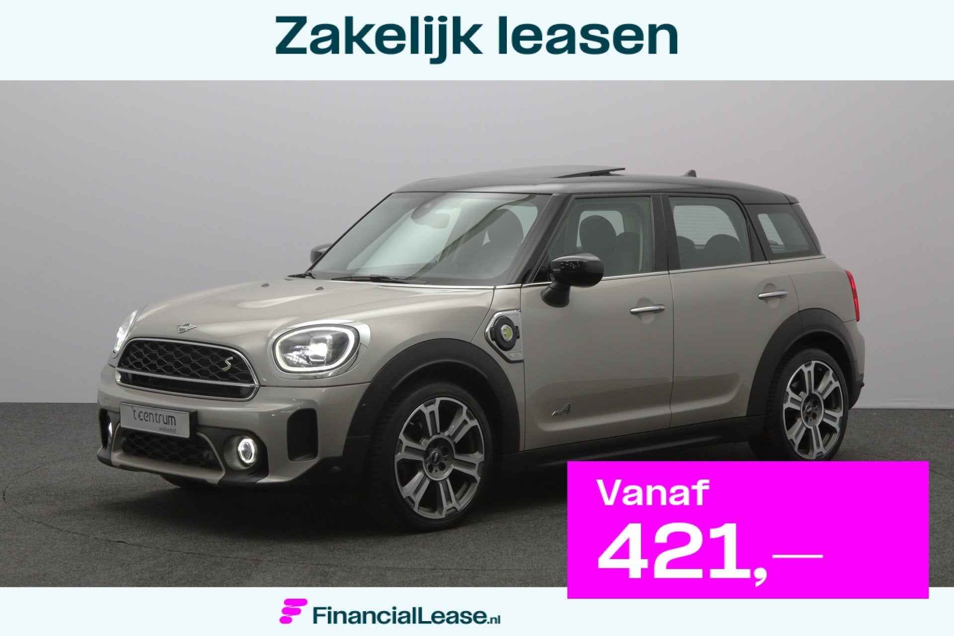 MINI Countryman 1.5 Cooper 220 PK S E ALL4 Classic PHEV, Pan, Automaat, 12 maanden, Gebruikt, Zwart