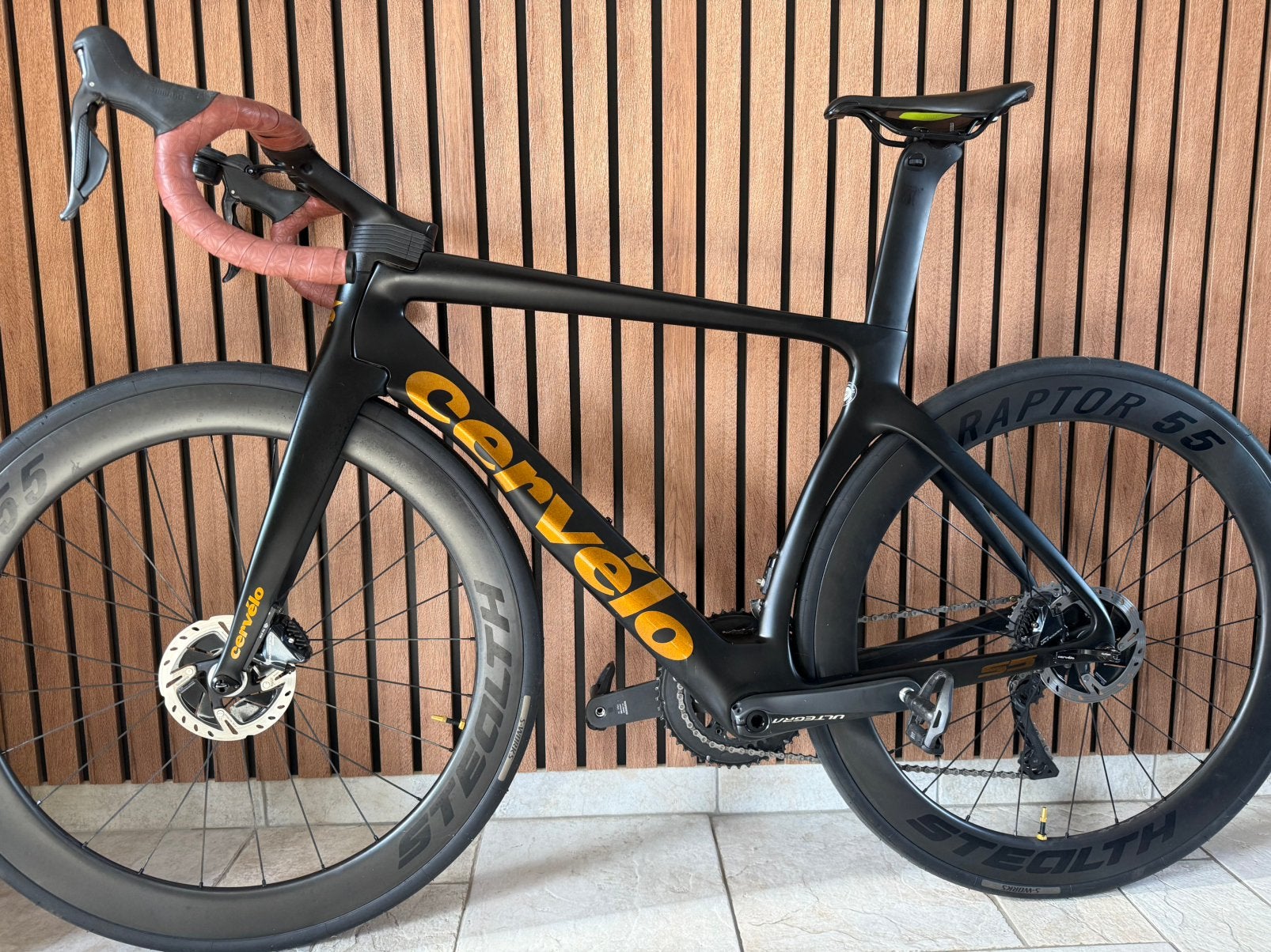 Cervelo S5 maat 54 bouwjaar 2021  di2 Ultegra, Fietsen en Brommers, Gebruikt, Carbon, Meer dan 20 versnellingen, Schijfrem