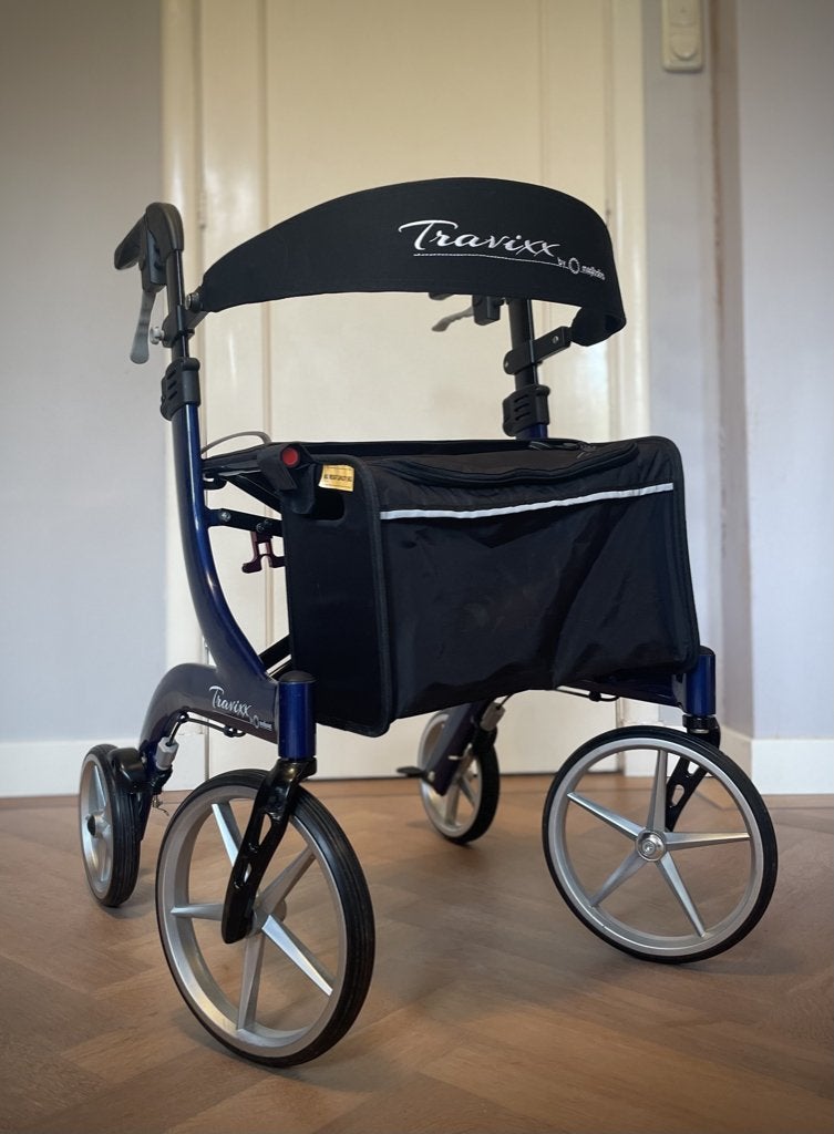 Rollator, Travixx Deluxe S, Ophalen, Opvouwbaar, Gebruikt