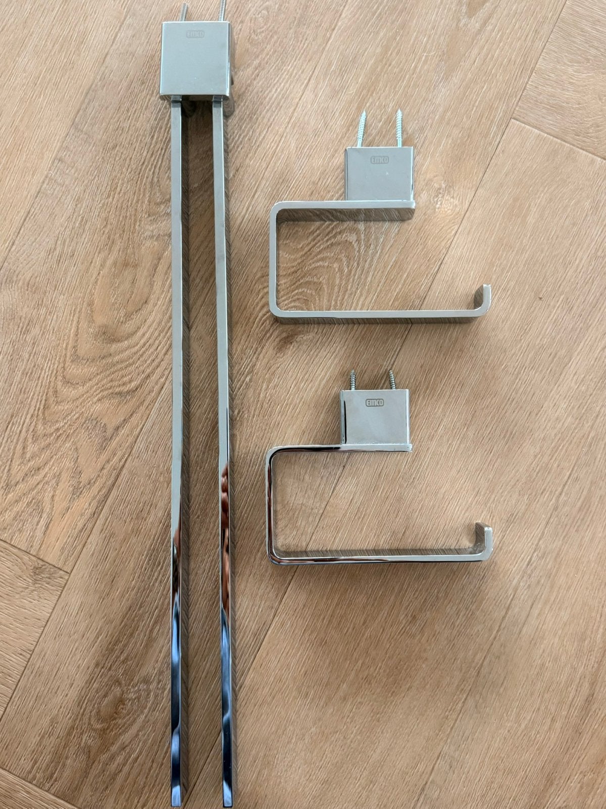 EMCO LOFT handdoekhouder en 2 toiletpapier houders, Ophalen, Overige typen, Zo goed als nieuw, Minder dan 100 cm