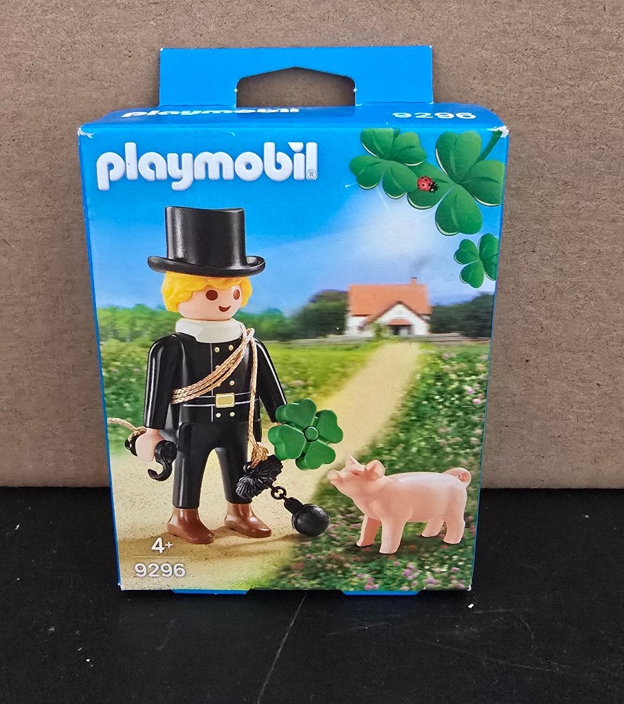 Playmobil 9296 Schoorsteenveger Klavertje 4 nieuw in doos, Complete set, Nieuw, Ophalen of Verzenden, Figuren