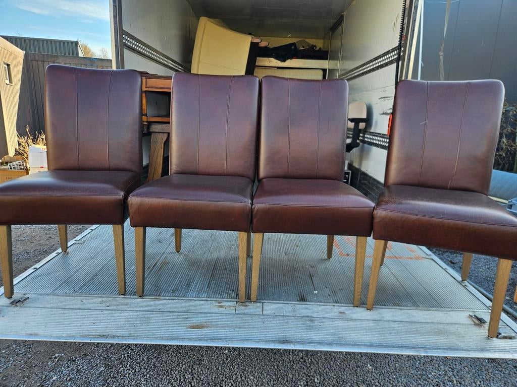 Eetkamer stoelen 4 stuks, Ophalen, Minder dan 75 cm, 4 stuks, Minder dan 150 cm