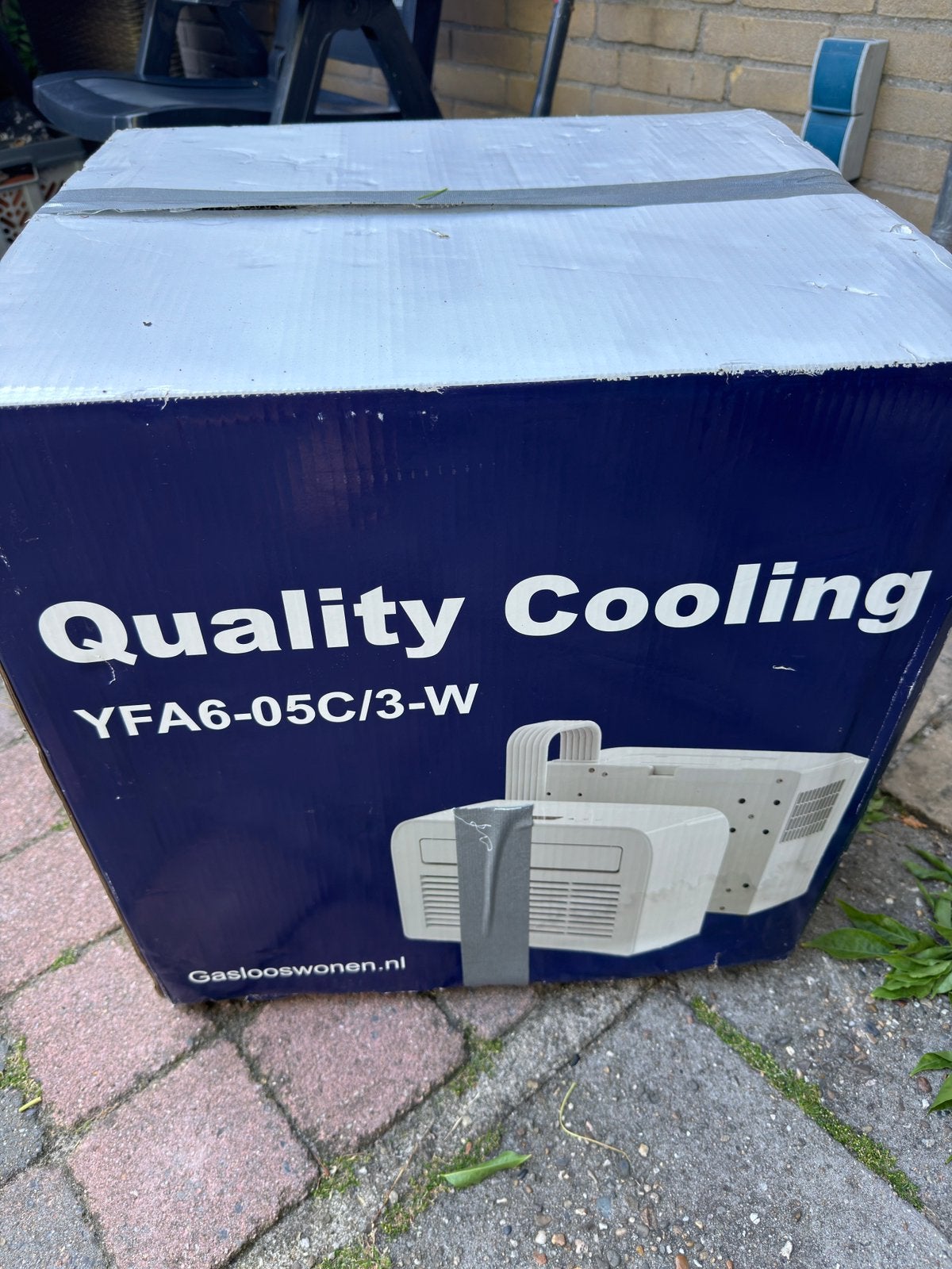 Quality cooling Split airco nagenoeg nieuw met foutcode EC, Caravans en Kamperen, Ophalen, Zo goed als nieuw, Elektrisch