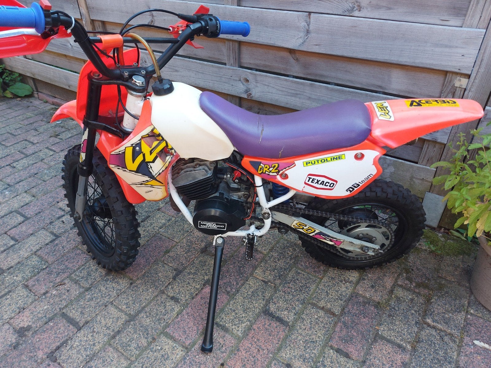 Mooie mini cross motor oldtimer, Fietsen en Brommers, Minibikes, Midibikes en Pitbikes, Ophalen, Gebruikt, Overige typen