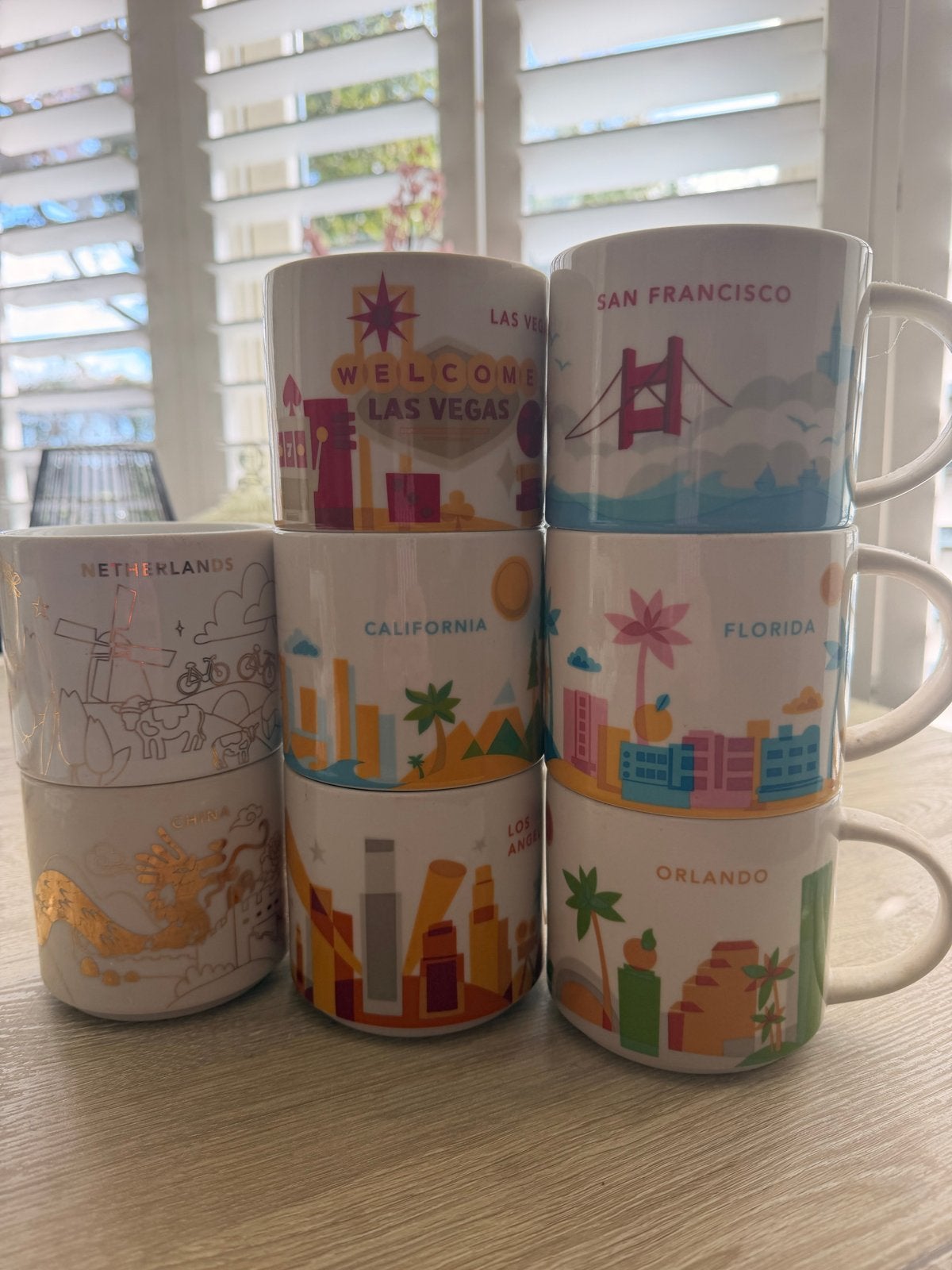 Starbucks City Mugs - You are here, Ophalen of Verzenden, Zo goed als nieuw, Meerkleurig, Steen/keramiek