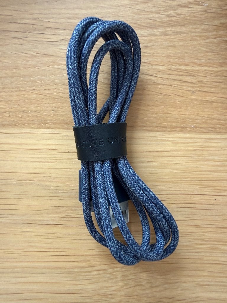 Native Union Belt Kabel - USB-A naar Lightning - 1,2m, Ophalen of Verzenden, Gebruikt